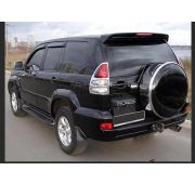 Чехол запасного колеса 265/70 R16; 265/65 R17; 265/60 R18) Toyota LAND CRUISER PRADO 120 под резину BRIDGESTONE
