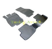 Коврики в салон полиуретан ( черные ) Seat Leon (5F1) (5 дв) (2012) (AT)