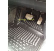 Коврики в салон полиуретан ( черные ) Toyota Corolla Fielder (E140) 2006-2012  без возду ( пр.руль)
