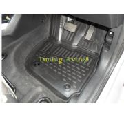 Коврики в салон полиуретан ( черные ) Honda Fit 2013- (пр.руль)