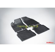 Коврики в салон полиуретан ( черные ) Hyundai Santa Fe 2006-2010