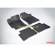 Коврики в салон полиуретан ( черные ) Hyundai Verna 2006-2010