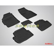 Коврики в салон полиуретан ( черные ) Chevrolet Spark 2010-