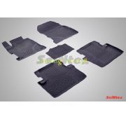 Коврики в салон полиуретан ( черные ) Honda Civic 4D IX 2012-