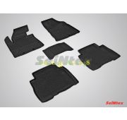 Коврики в салон полиуретан ( черные ) Kia Sorento 2013-