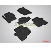 Коврики в салон полиуретан ( черные ) Land Rover Discovery 2009-