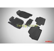 Коврики в салон полиуретан ( черные ) Mitsubishi Pajero Sport 2008-
