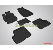 Коврики в салон полиуретан ( черные ) Nissan Almera 2013-