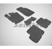 Коврики в салон полиуретан ( черные ) Renault Duster 2011-2015