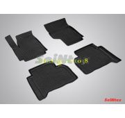 Коврики в салон полиуретан ( черные ) Volkswagen Amarok 2009-
