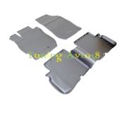 Коврики в салон полиуретан ( черные ) Nissan Almera (RU(G11) (2013)