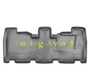 Коврики в салон полиуретан ( черные ) Nissan Pathfinder (2004) (3 ряд)