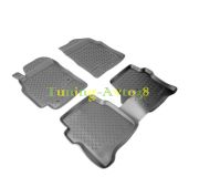Коврики в салон полиуретан ( черные ) Nissan Primera (2001-2007)