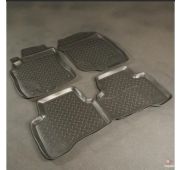 Коврики в салон полиуретан ( черные ) Nissan X-Trail (2001-2007)