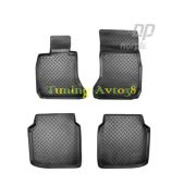 Коврики в салон полиуретан ( черные ) BMW 7 (F02) long (2008)
