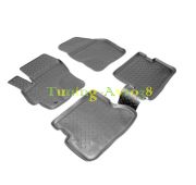 Коврики в салон полиуретан ( черные ) Mazda 3 (2003-2009)